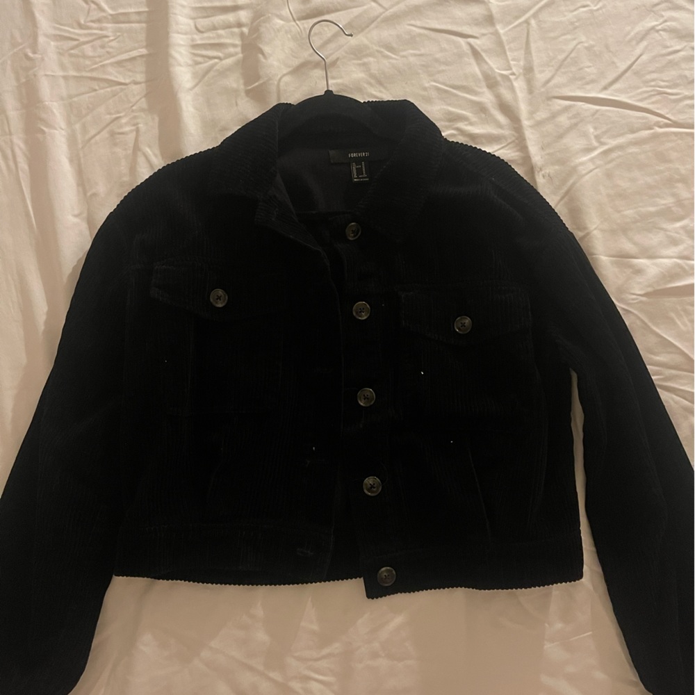 Black Corduroy Jacket